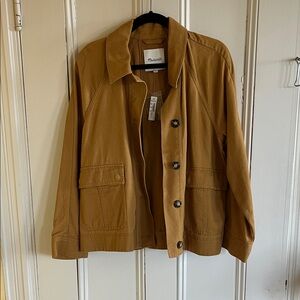 NWT Madewell Bankford Swing Chore Jacket